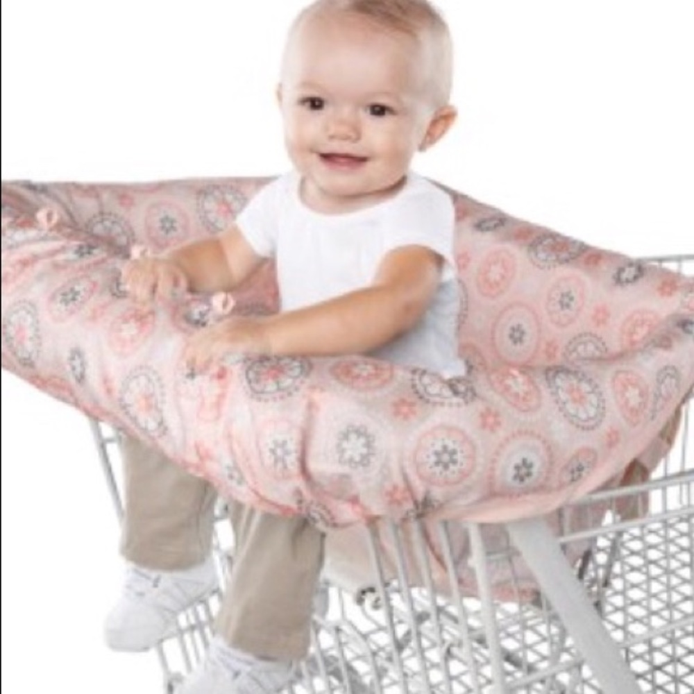 🚫sold🚫Pink shopping cart/carriage cover